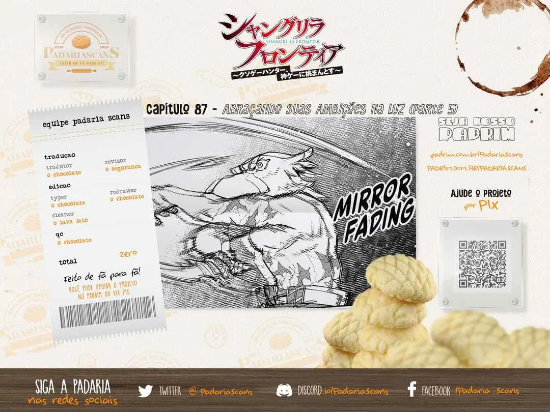 Shangri-La Frontier ~Kusoge Hunter, Kamige ni Idoman to su~ Capítulo 87 Online - página 1