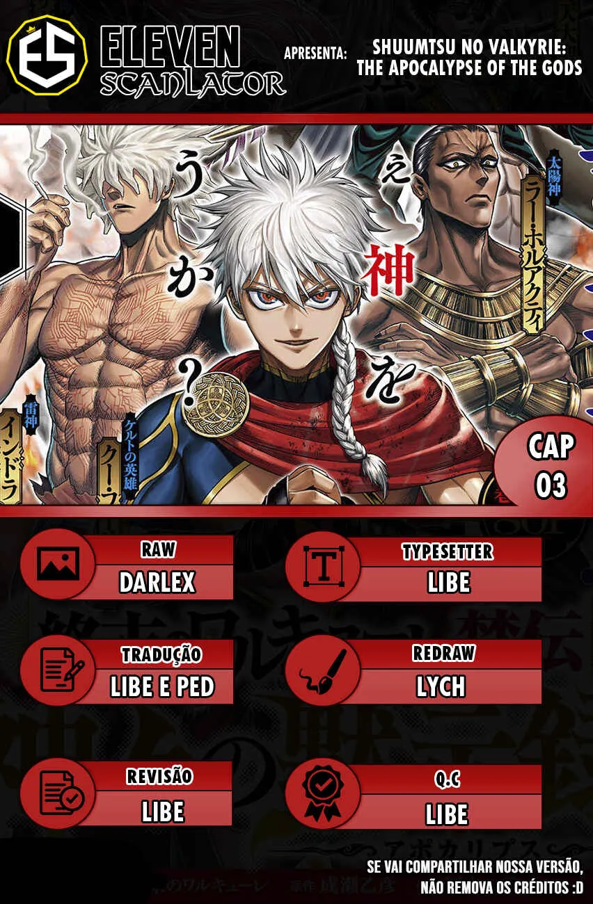 Shuumatsu no Valkyrie Kinden – Kamigami no Apocalypse Capítulo 3 Online - página 1