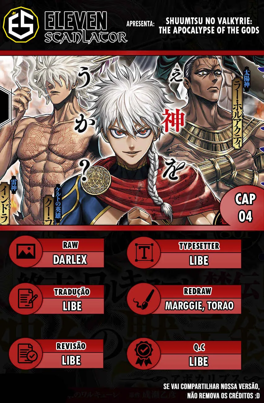 Shuumatsu no Valkyrie Kinden – Kamigami no Apocalypse Capítulo 4 Online - página 1