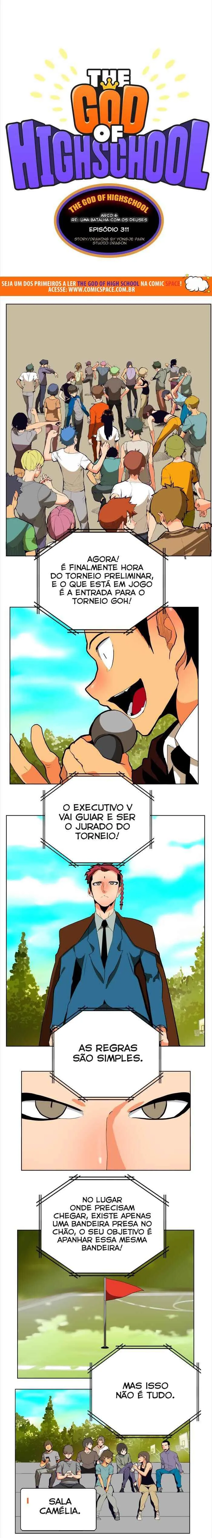 The God of High School Capítulo 311 Online - página 1
