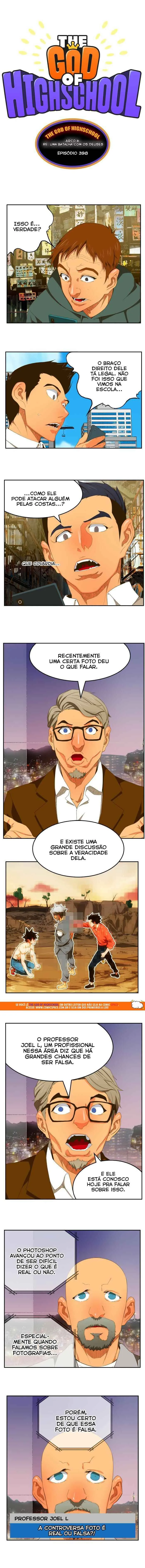 The God of High School Capítulo 398 Online - página 1