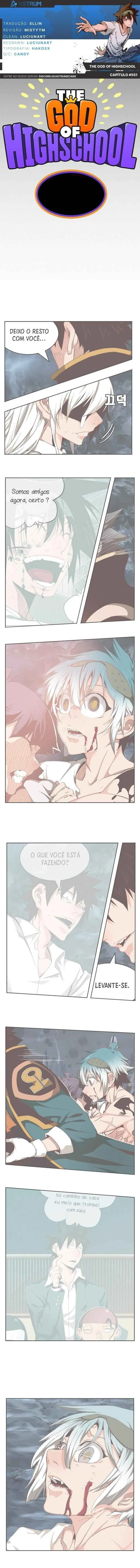 The God of High School Capítulo 551 Online - página 1