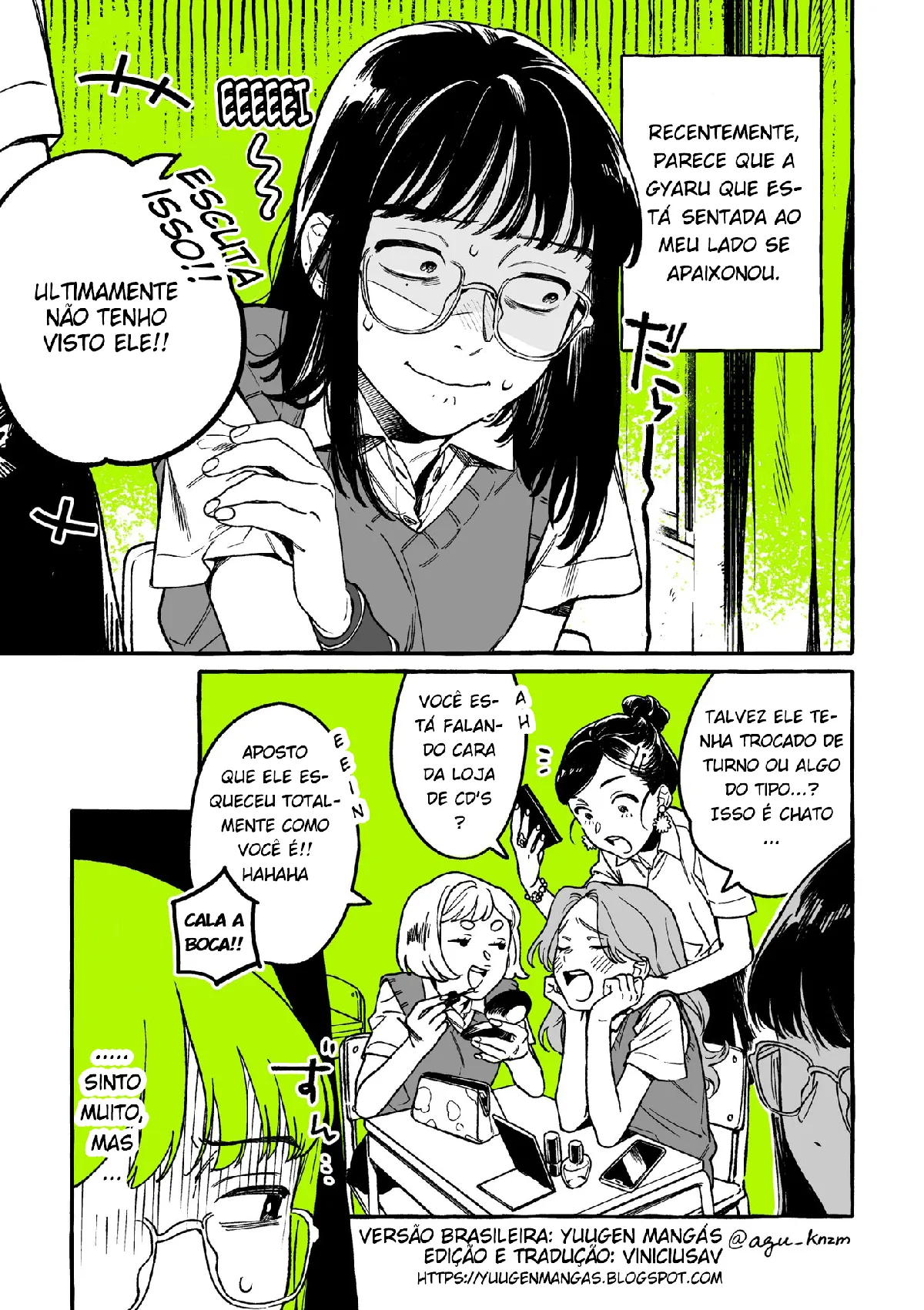 The Guy She Was Interested in Wasn’t a Guy at All Capítulo 2 Online - página 1