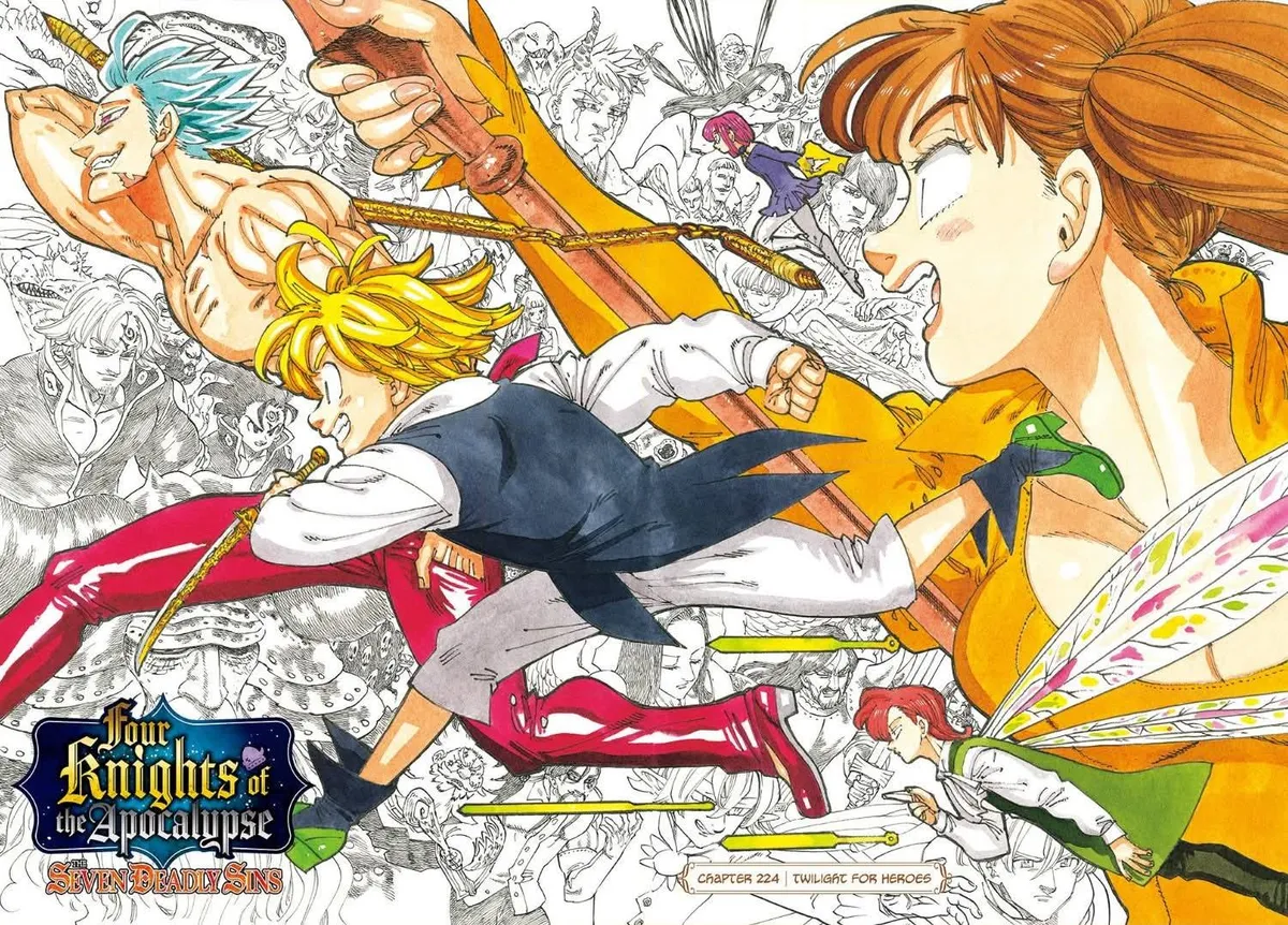 The Seven Deadly Sins: Four Knights of the Apocalypse Capítulo 224 Online - página 1