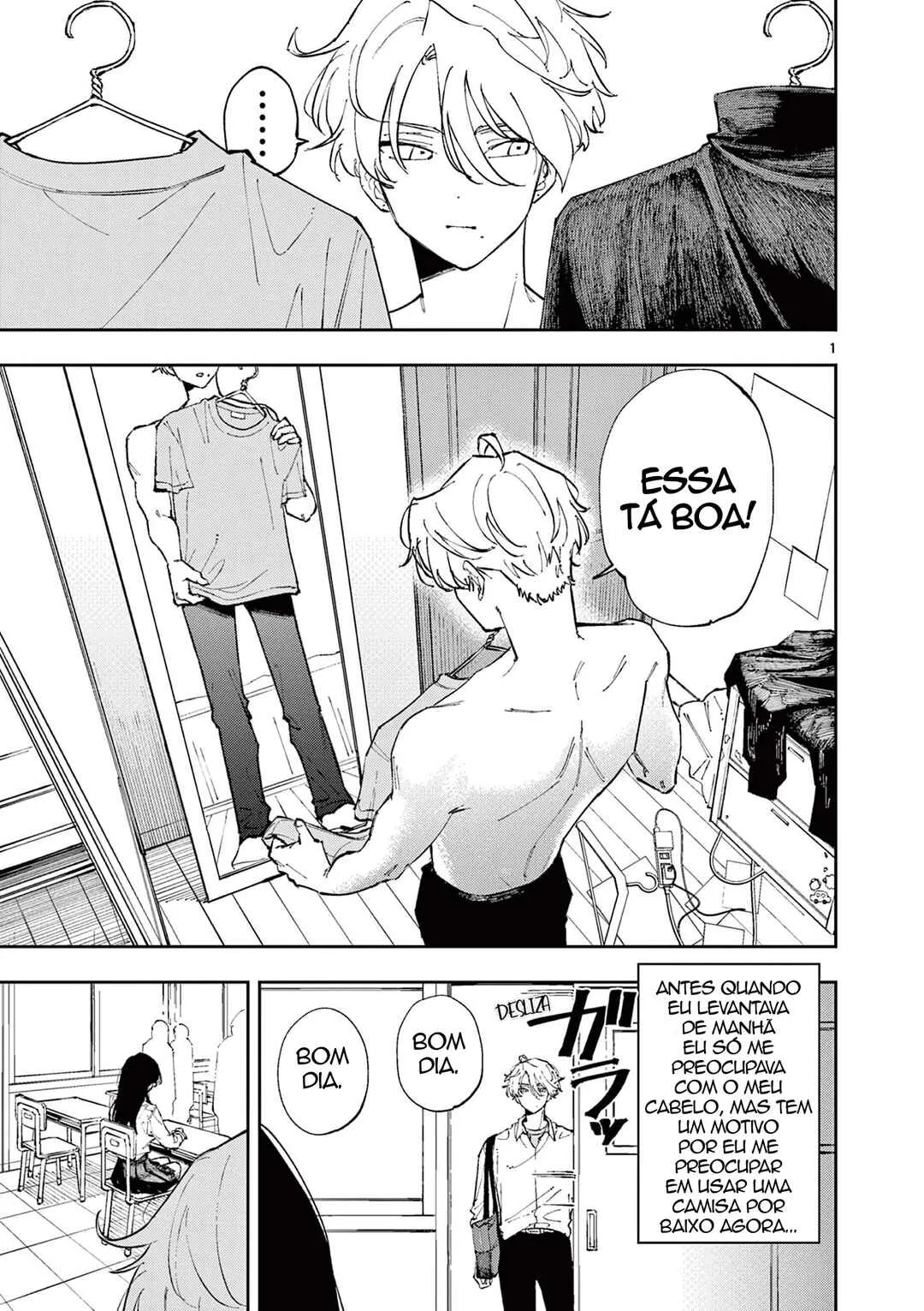 Tonari no Seki no Yatsu ga Souiu Me de Mitekuru Capítulo 3 Online - página 1