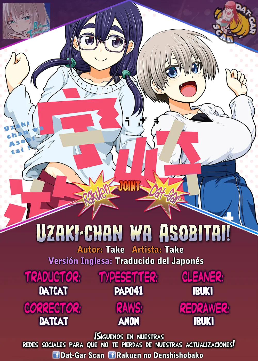 Uzaki-chan wa Asobitai! Capítulo 136 Online - página 1