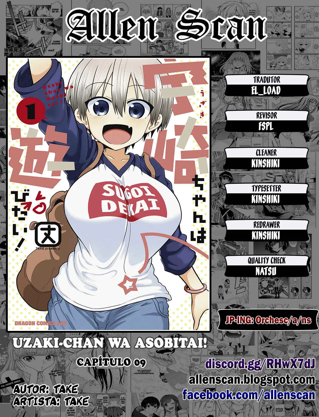Uzaki-chan wa Asobitai! Capítulo 9 Online - página 1