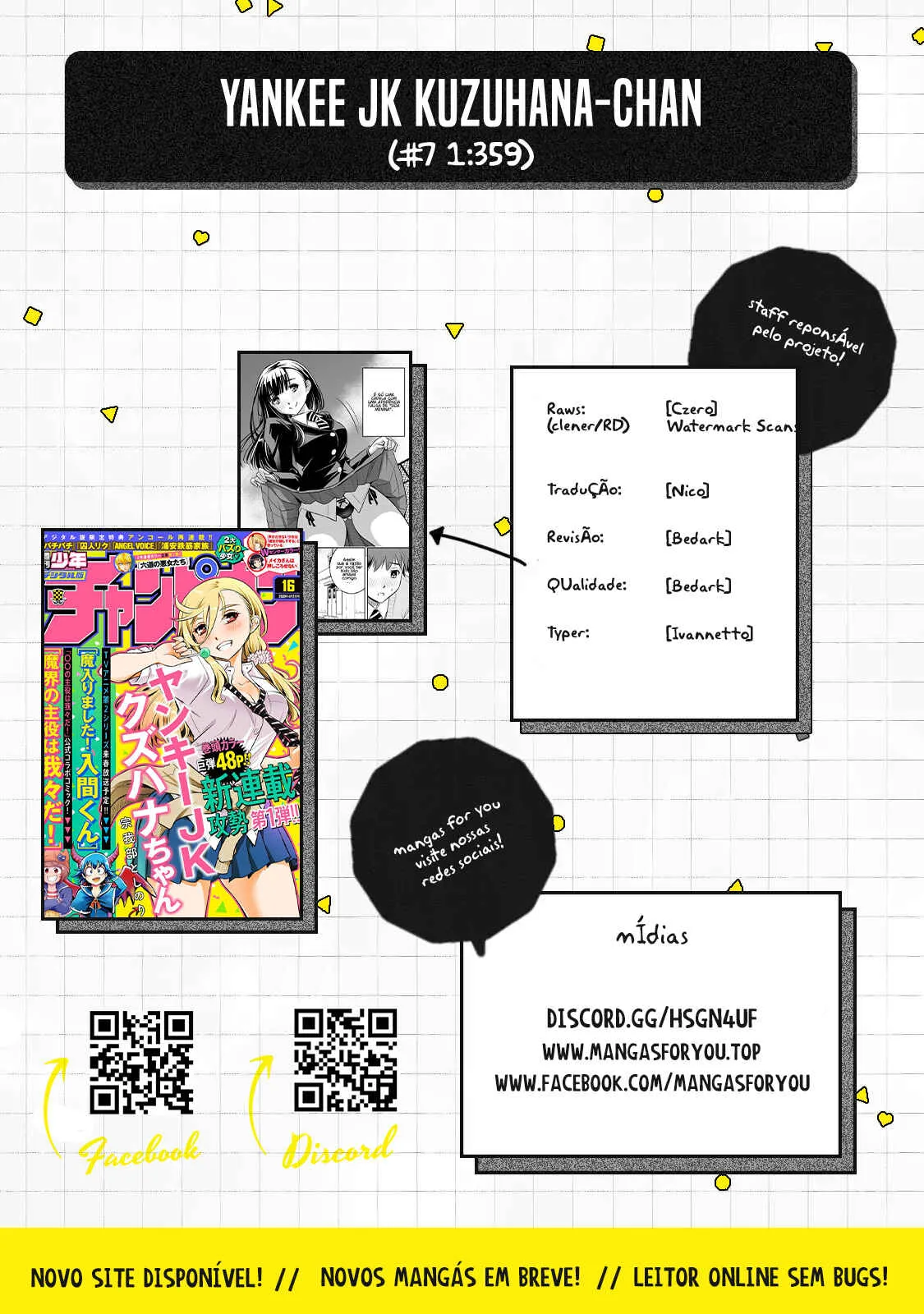 Yankee JK Kuzuhana-chan Capítulo 7 Online - página 1