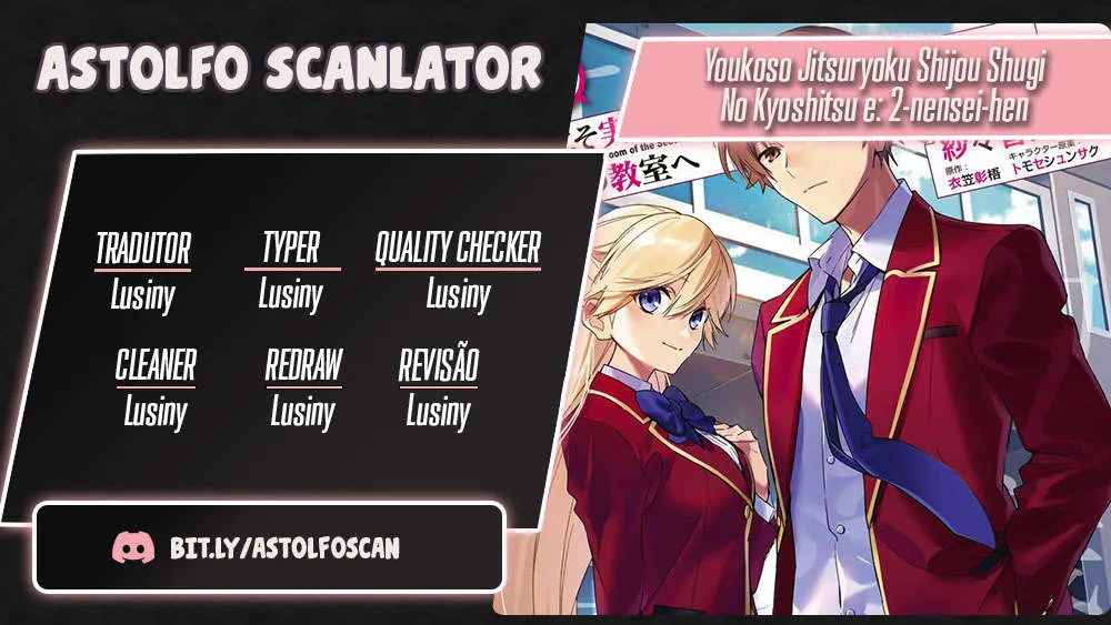 Youkoso Jitsuryoku Shijou Shugi no Kyoushitsu e: 2-nensei-hen Capítulo 2 Online - página 1