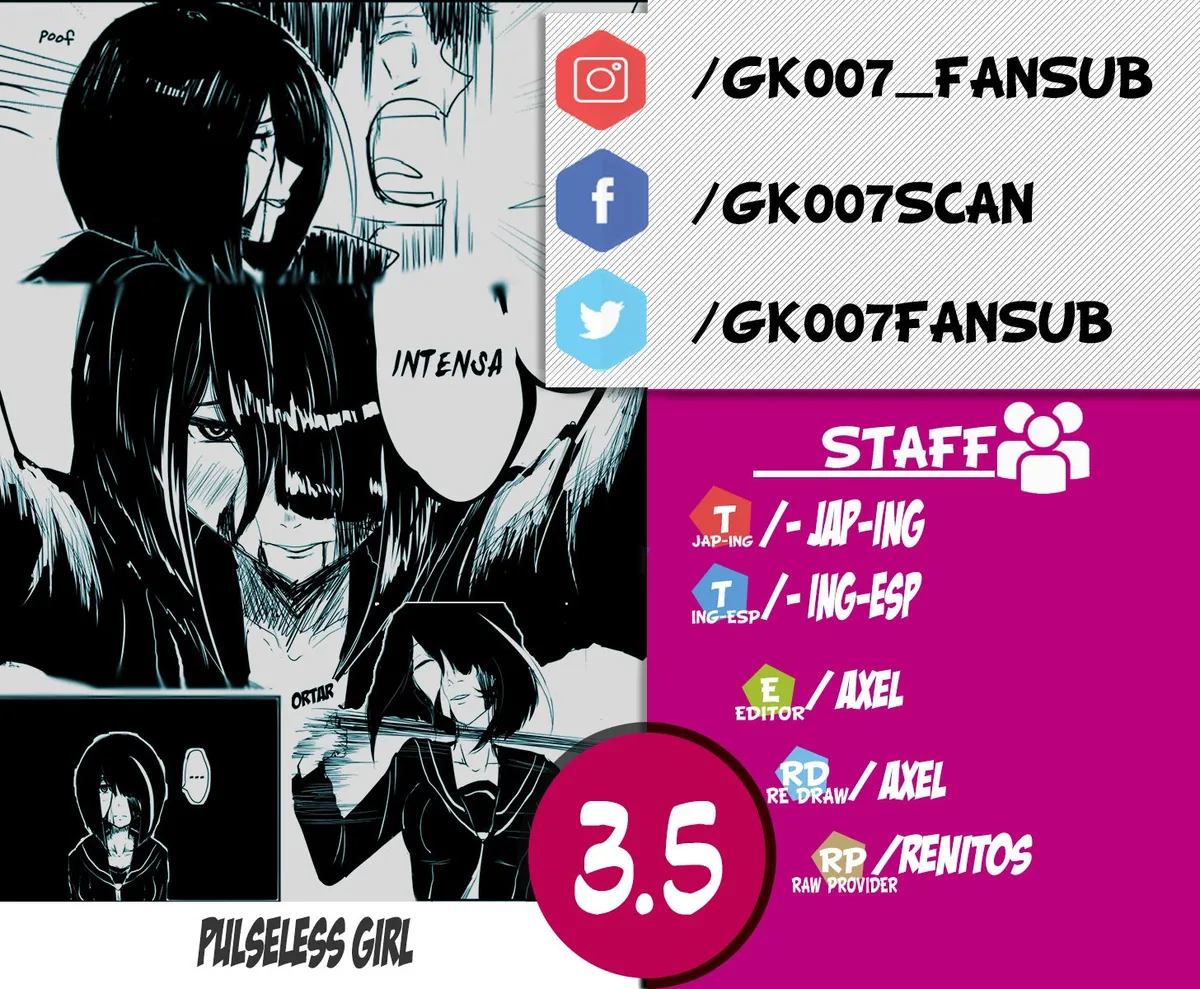 Pulseless Girlfriend Capítulo 3.5 en Línea - página 1