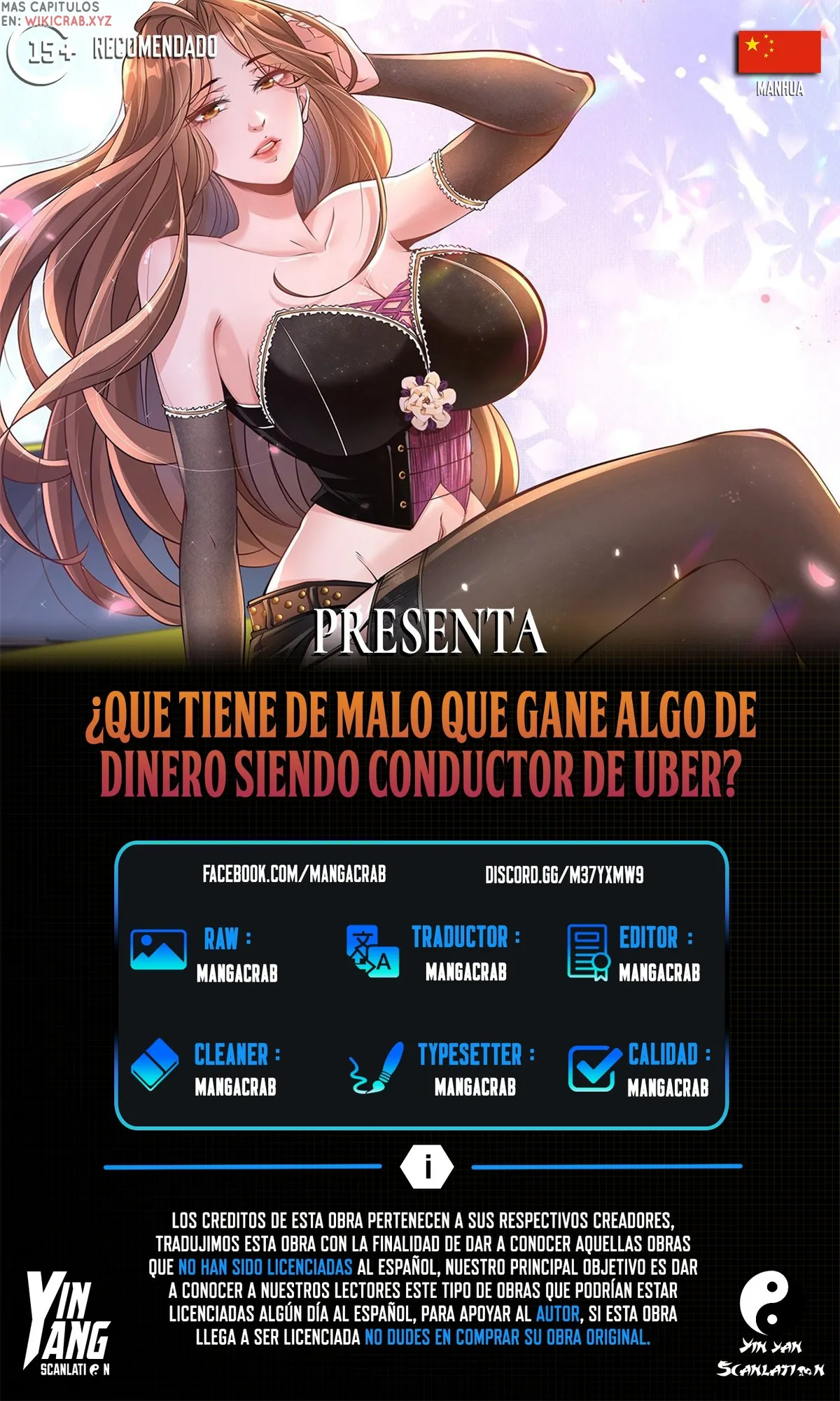 ¿Qué, hay de malo en que gane algo de dinero como uber? Capítulo 132 en Línea - página 1