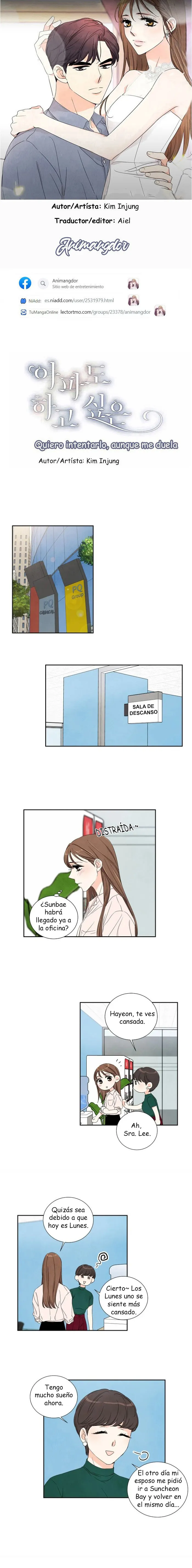 Quiero Hacerlo, Aunque Me Duela Capítulo 27 en Línea - página 1