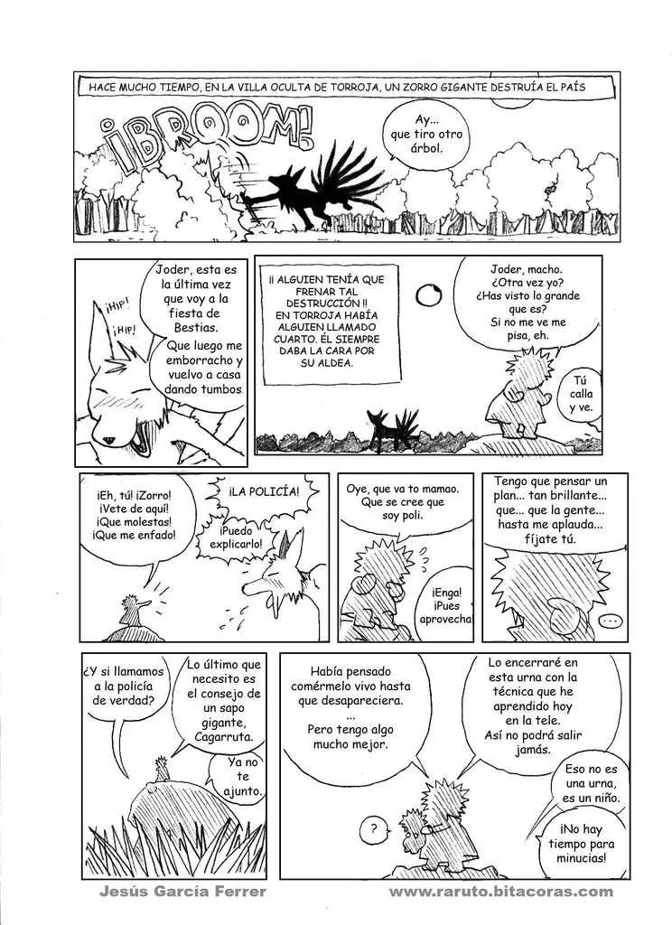 Raruto Capítulo 1 en Línea - página 1