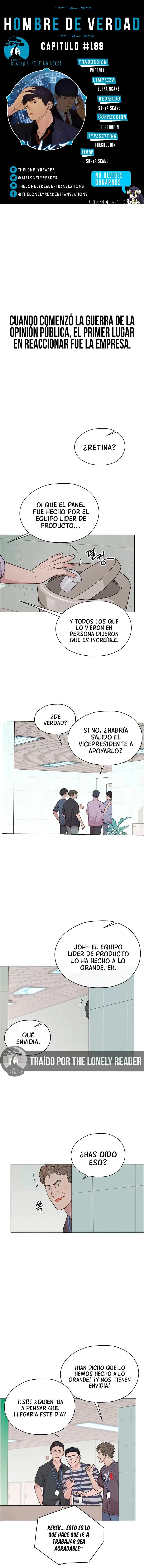 Real Man Capítulo 189 en Línea - página 1