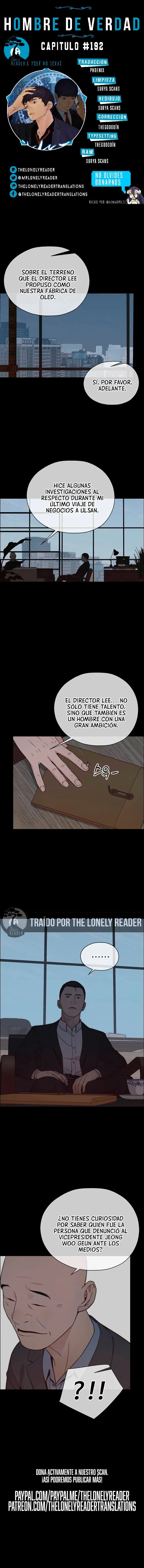 Real Man Capítulo 192 en Línea - página 1