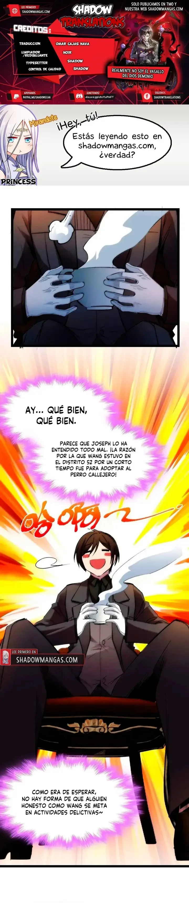 Realmente no soy el vasallo del dios demonio Capítulo 123 en Línea - página 1