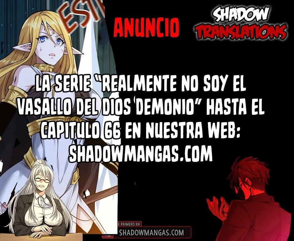 Realmente no soy el vasallo del dios demonio Capítulo 65.5 en Línea - página 1