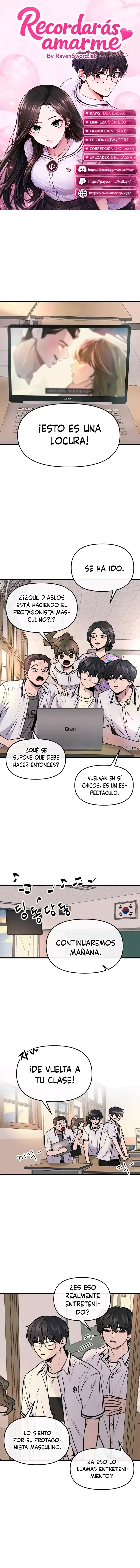 Recordaras amarme Capítulo 7 en Línea - página 1