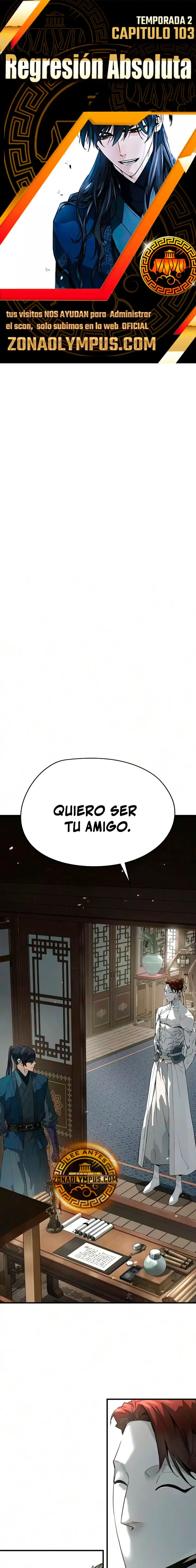 Regresión absoluta Capítulo 103 en Línea - página 1