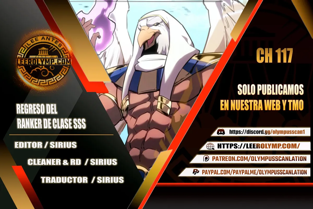 Regreso del ranker de clase SSS Capítulo 117 en Línea - página 1