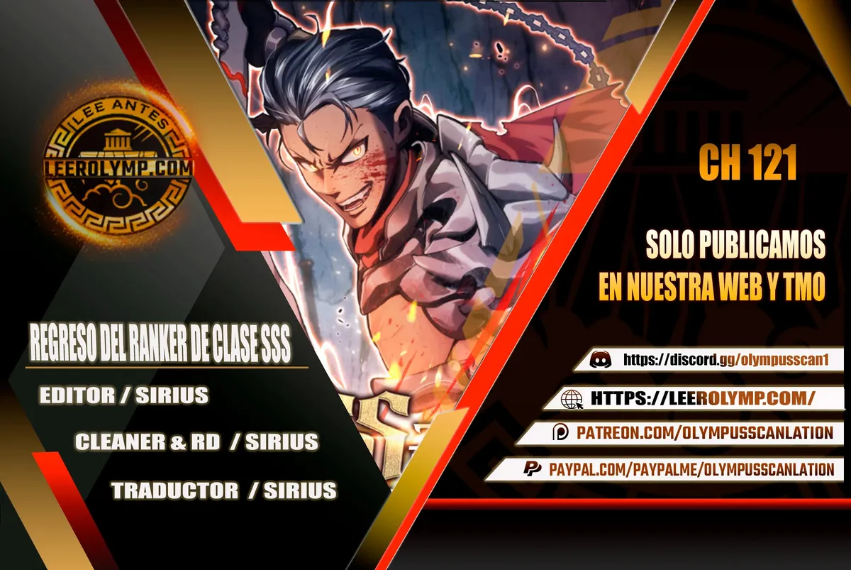 Regreso del ranker de clase SSS Capítulo 121 en Línea - página 1