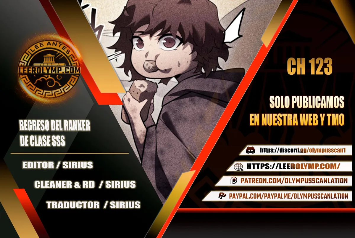 Regreso del ranker de clase SSS Capítulo 123 en Línea - página 1