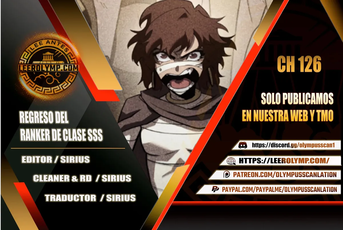 Regreso del ranker de clase SSS Capítulo 126 en Línea - página 1