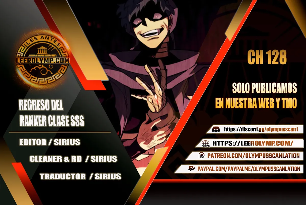 Regreso del ranker de clase SSS Capítulo 128 en Línea - página 1