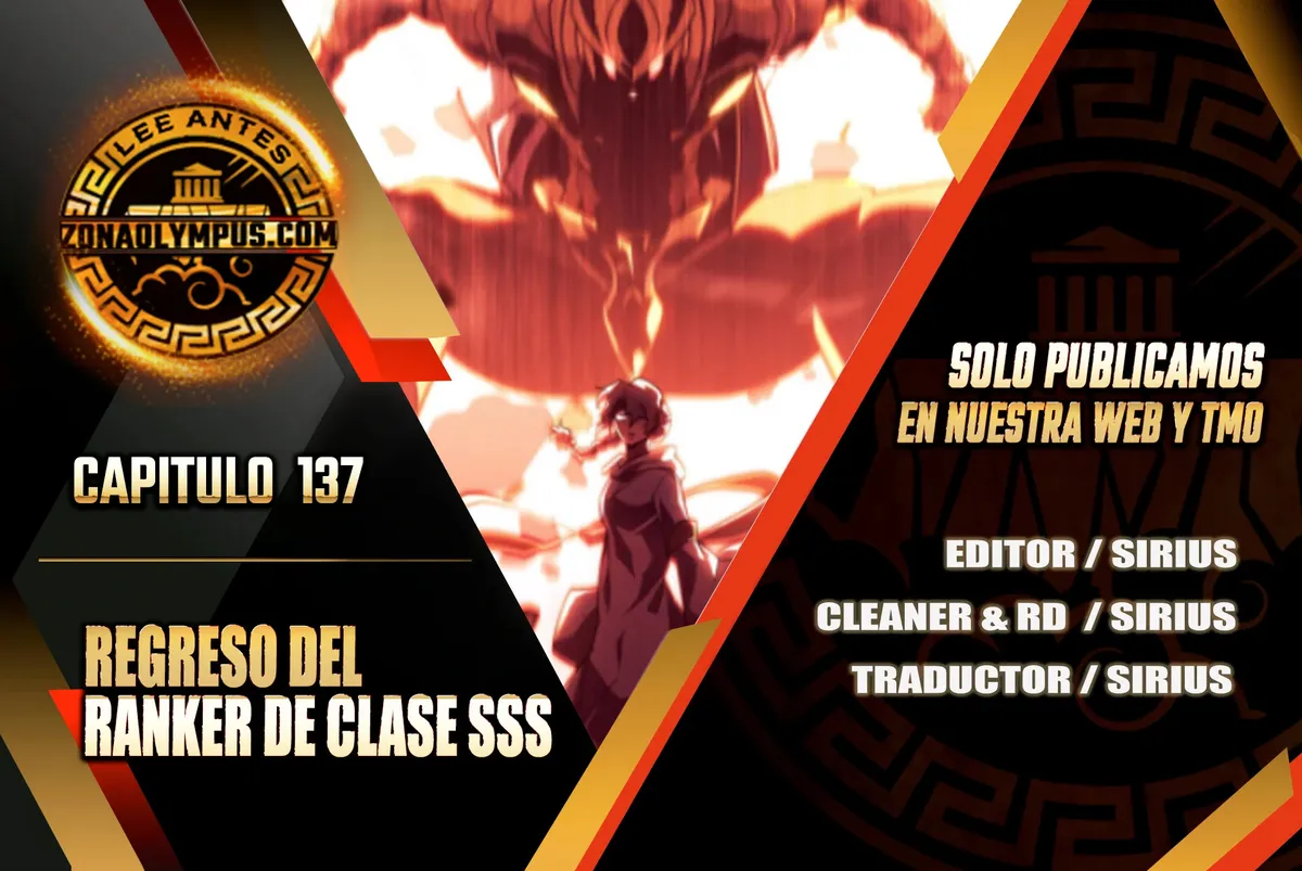 Regreso del ranker de clase SSS Capítulo 137 en Línea - página 1