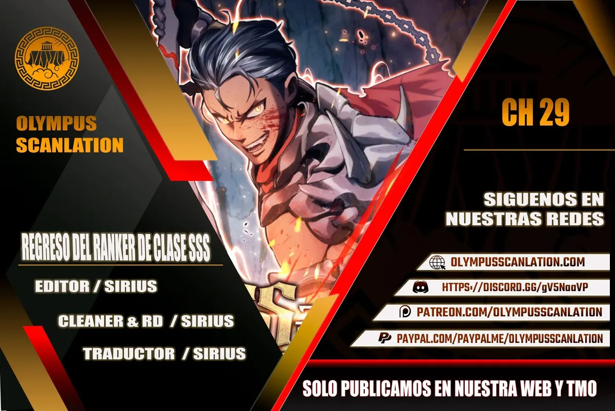 Regreso del ranker de clase SSS Capítulo 29 en Línea - página 1