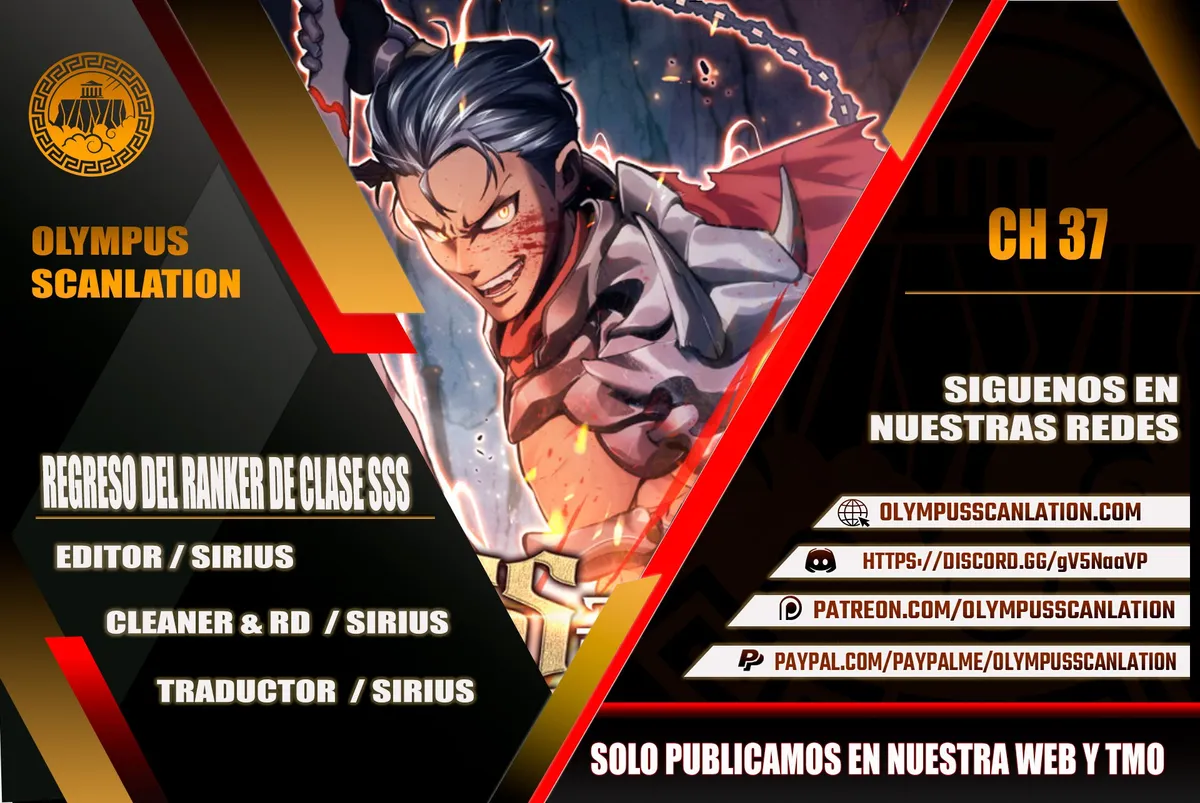 Regreso del ranker de clase SSS Capítulo 37 en Línea - página 1