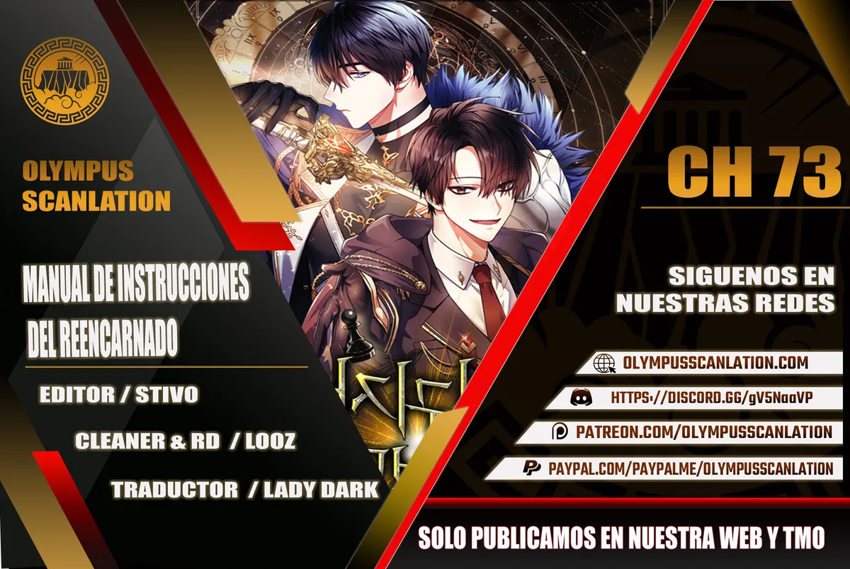 Regressor Instruction Manual Capítulo 73 en Línea - página 1