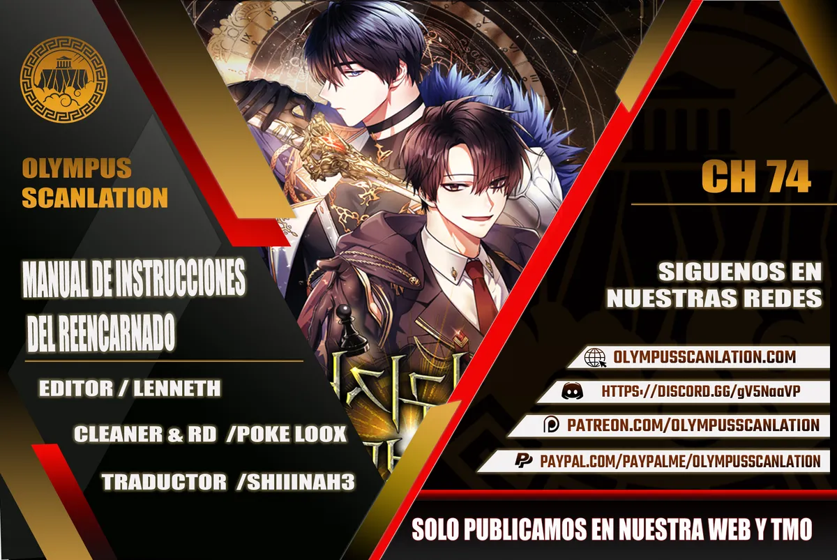 Regressor Instruction Manual Capítulo 74 en Línea - página 1