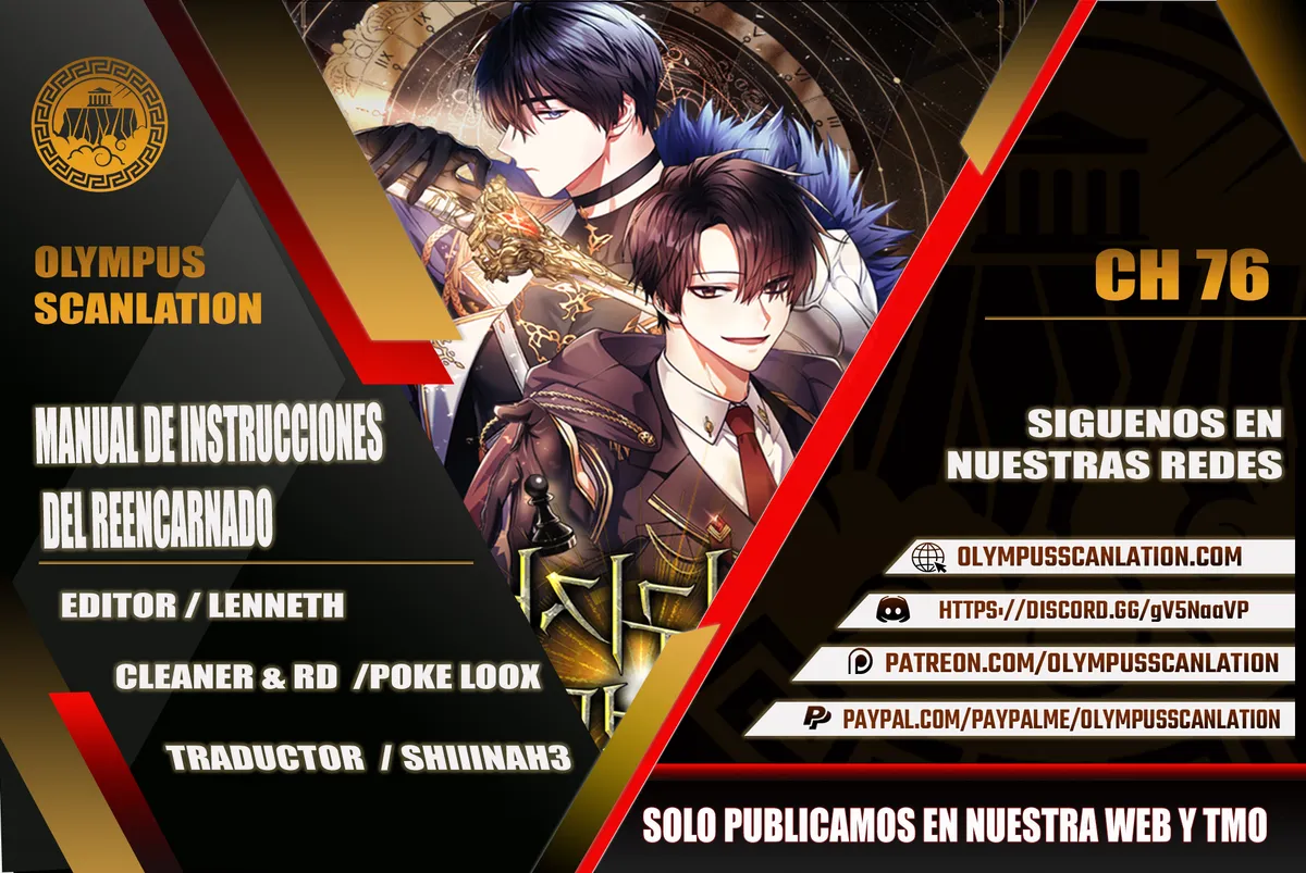 Regressor Instruction Manual Capítulo 76 en Línea - página 1