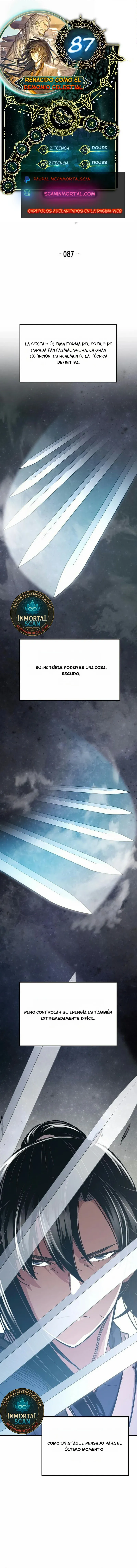 Renací como el Demonio Celestial Capítulo 87 en Línea - página 1