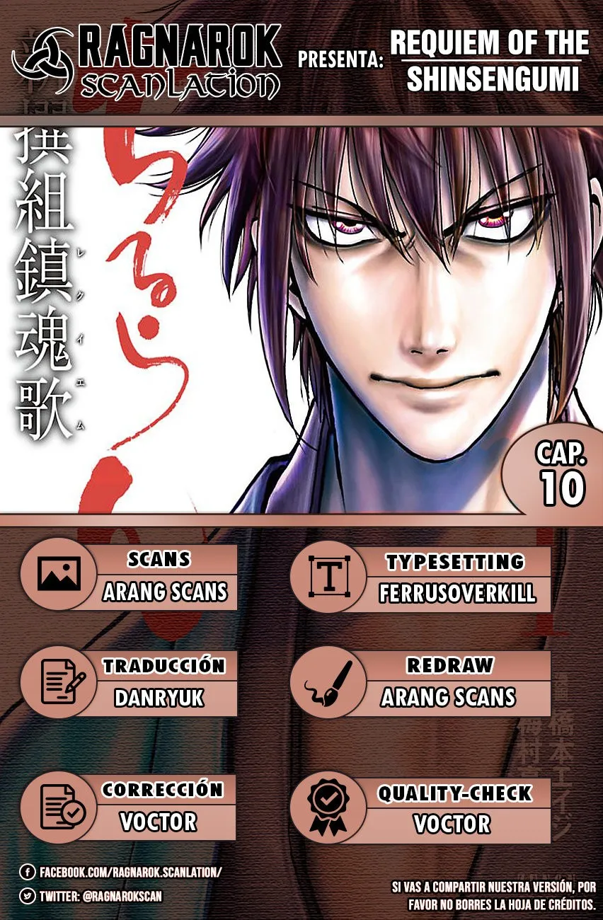 Requiem of the Shinsengumi Capítulo 10 en Línea - página 1
