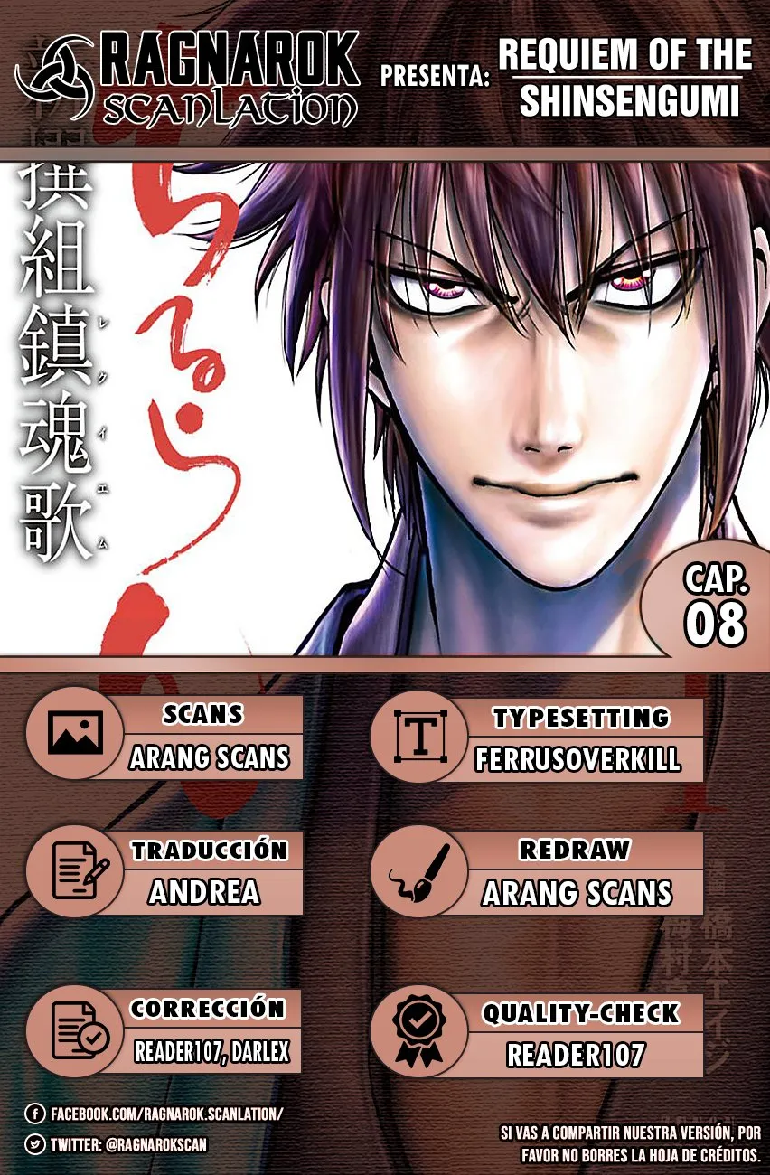 Requiem of the Shinsengumi Capítulo 8 en Línea - página 1