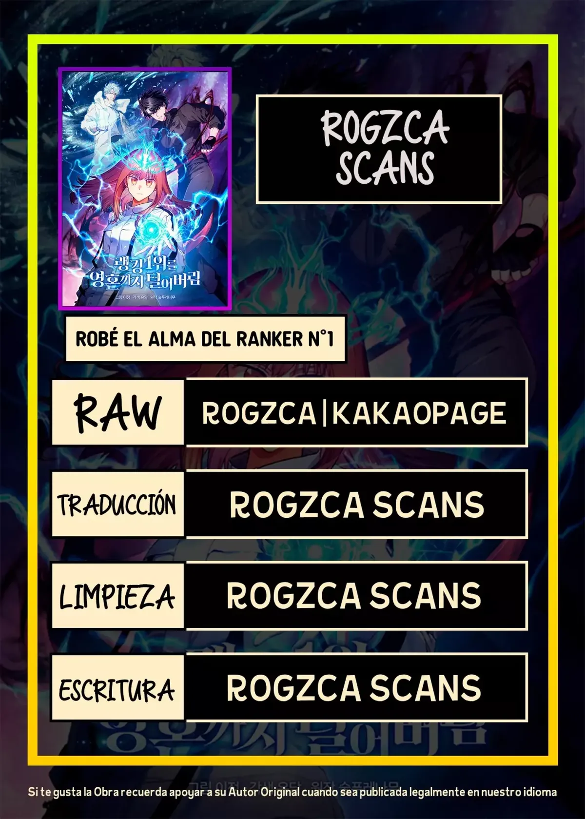 Robé El Alma del Ranker Número Uno Capítulo 95 en Línea - página 1