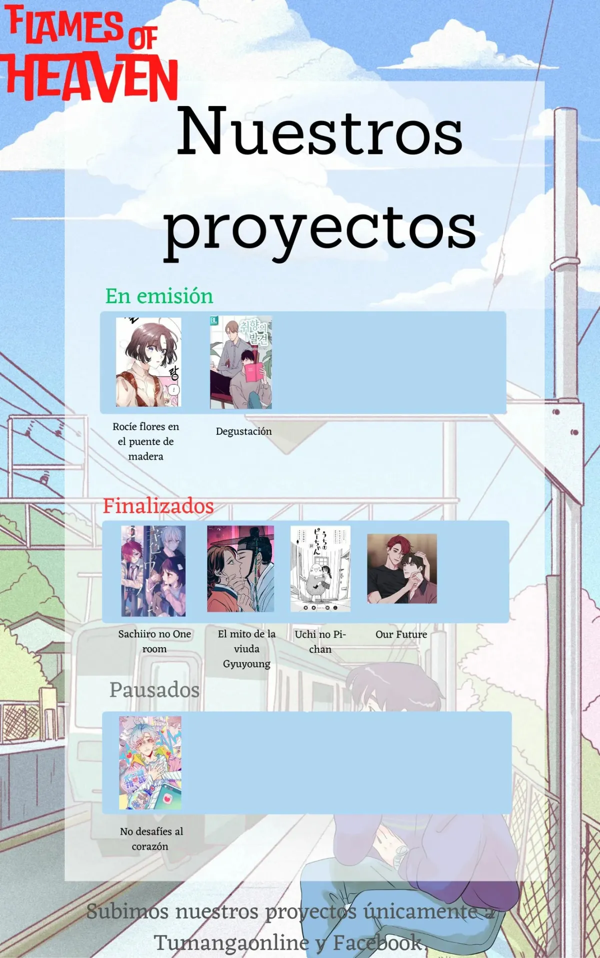 Rocíe flores en el puente de madera Capítulo 48 en Línea - página 100