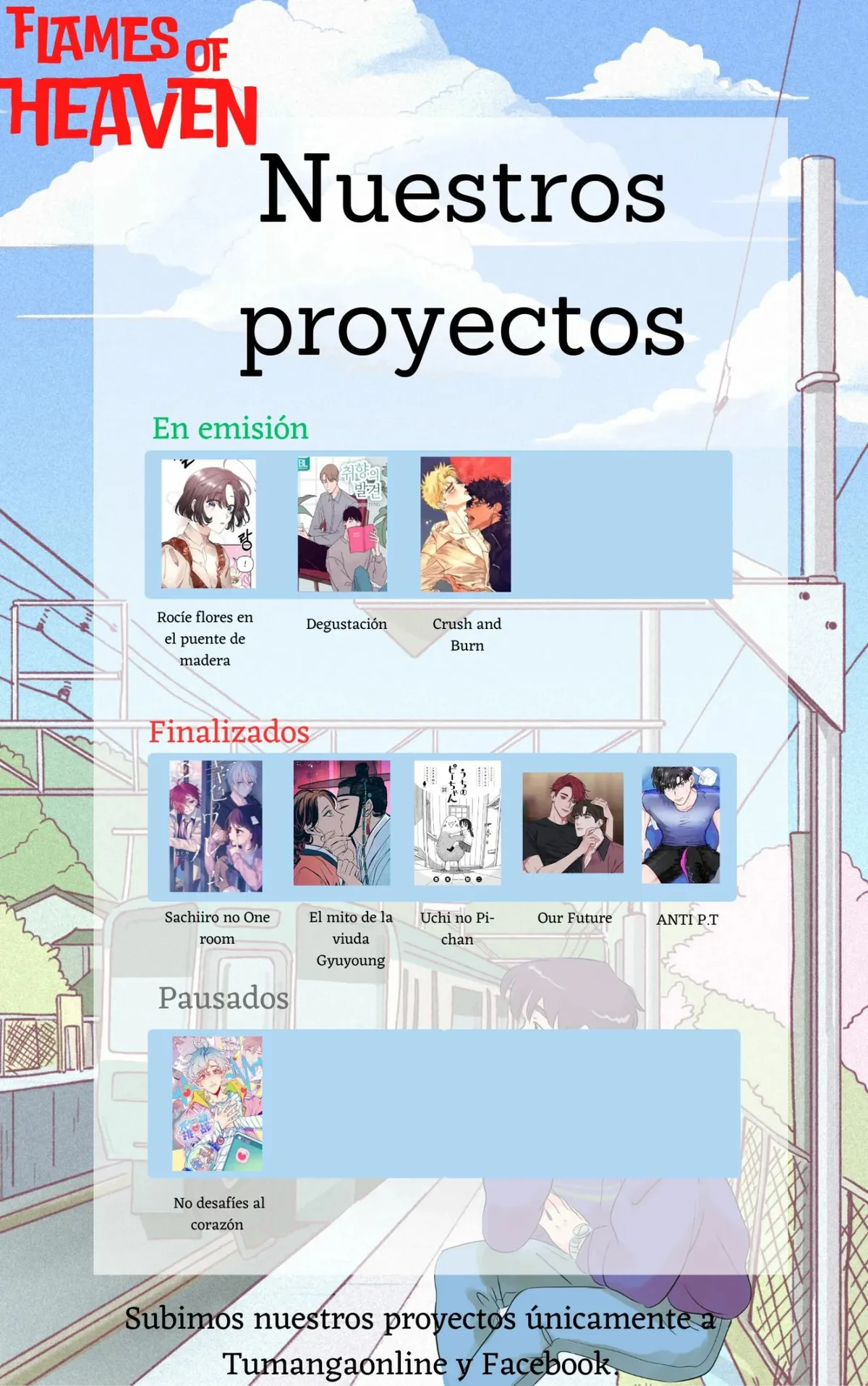 Rocíe flores en el puente de madera Capítulo 61.5 en Línea - página 17