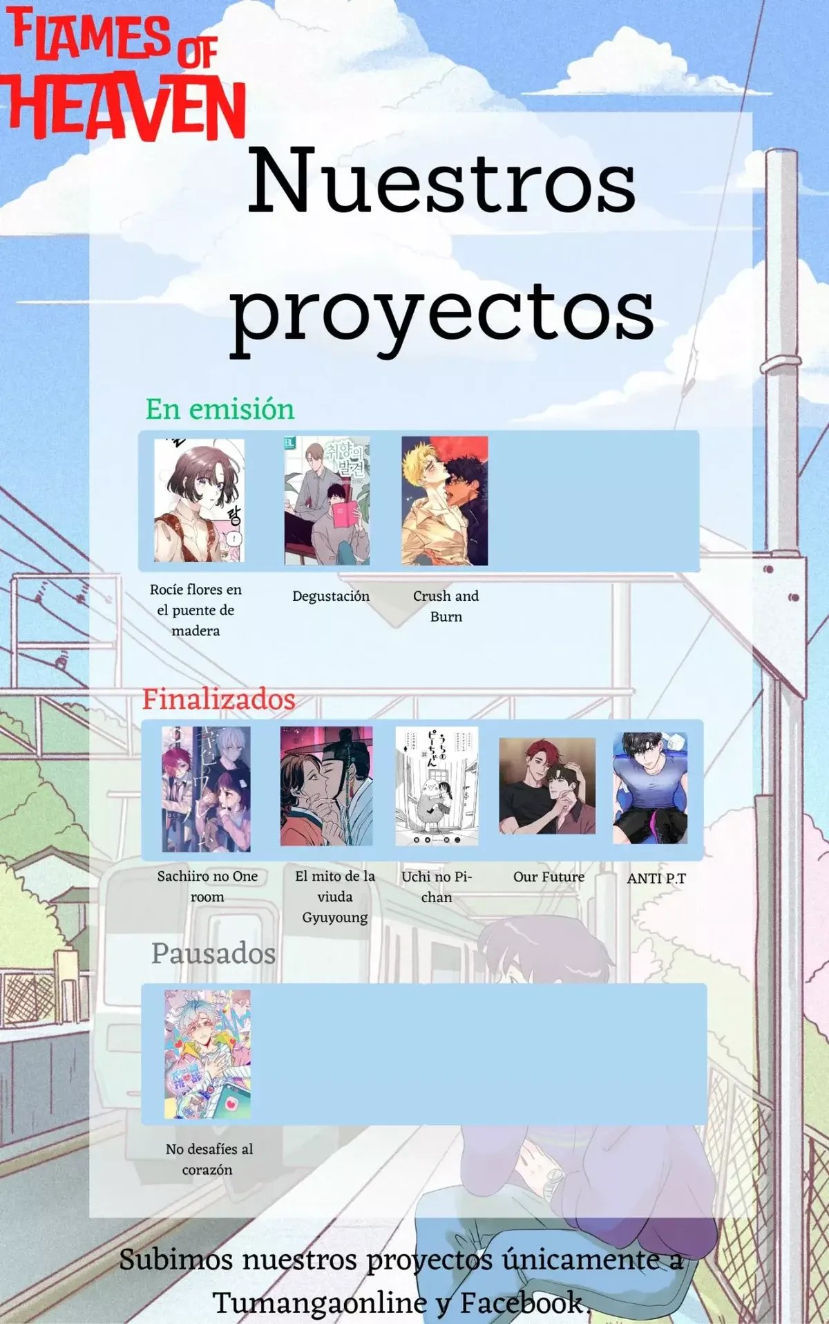 Rocíe flores en el puente de madera Capítulo 74 en Línea - página 77