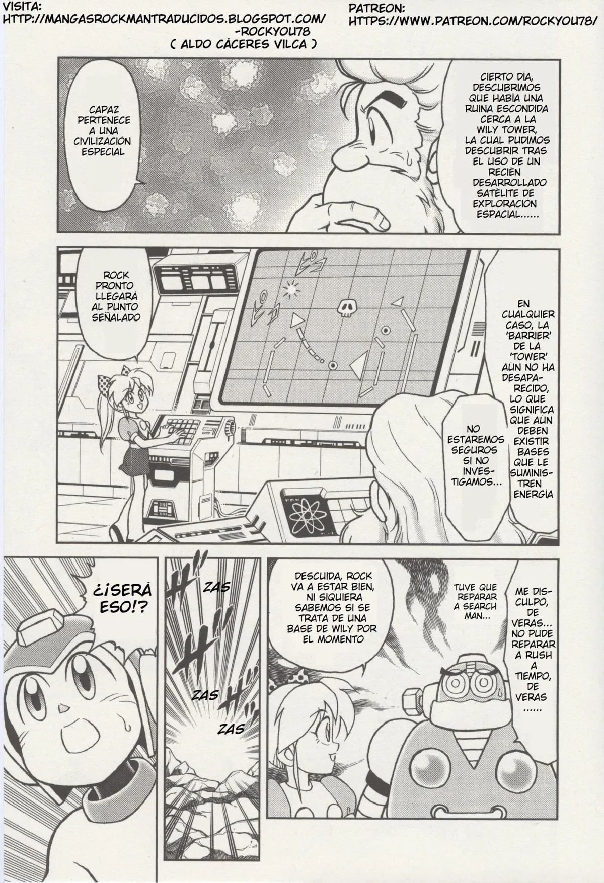 Rockman 8 Capítulo 11 en Línea - página 1