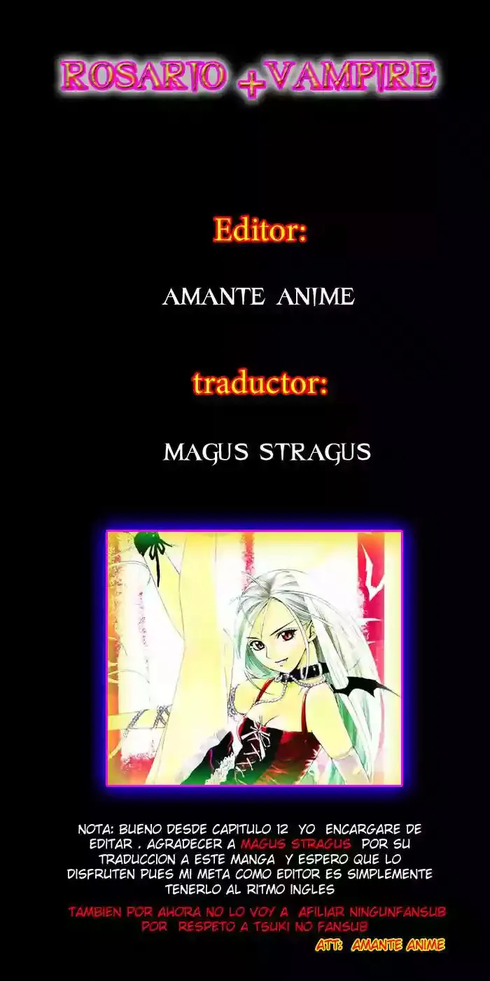 Rosario + Vampire Capítulo 12 en Línea - página 1