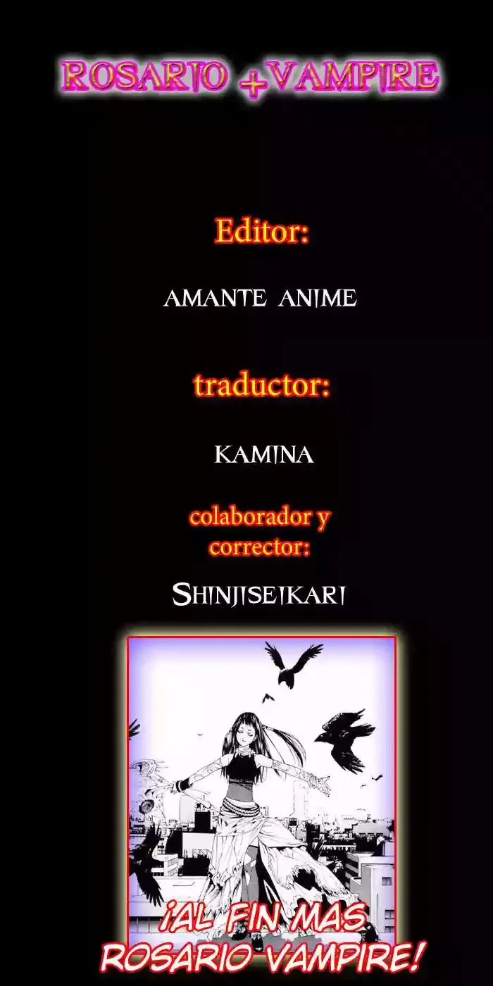 Rosario + Vampire Capítulo 14 en Línea - página 1