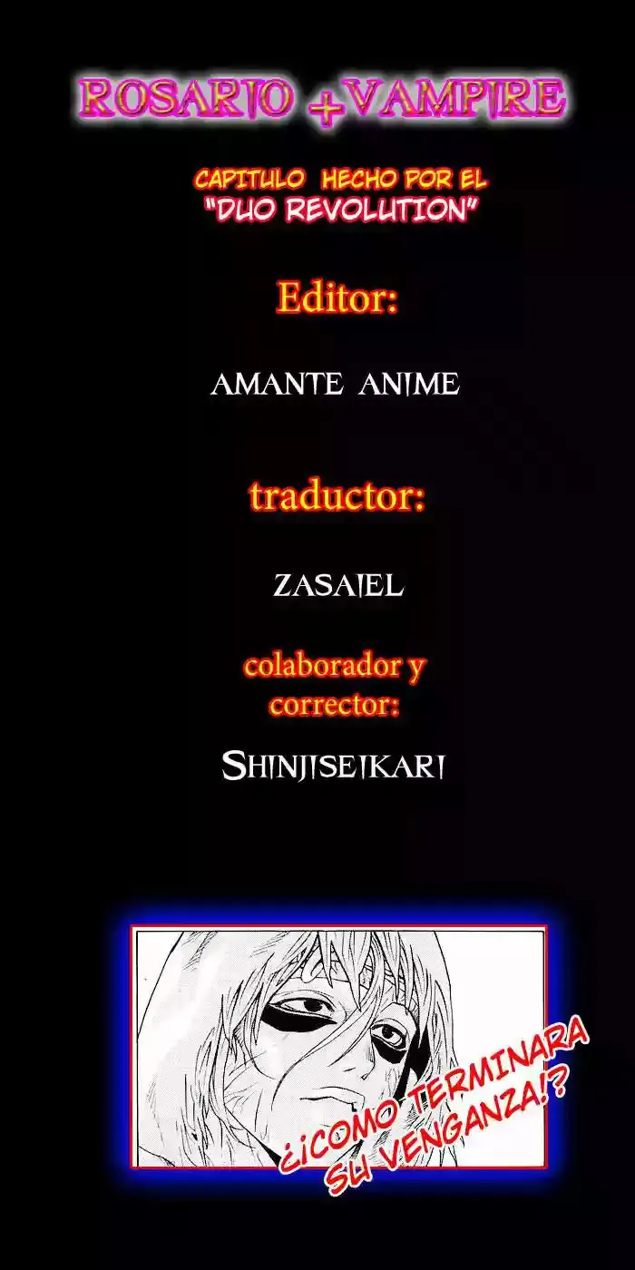 Rosario + Vampire Capítulo 16 en Línea - página 1