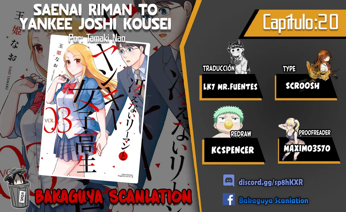 Saenai Riman to Yankee Joshi Kousei Capítulo 20 en Línea - página 1
