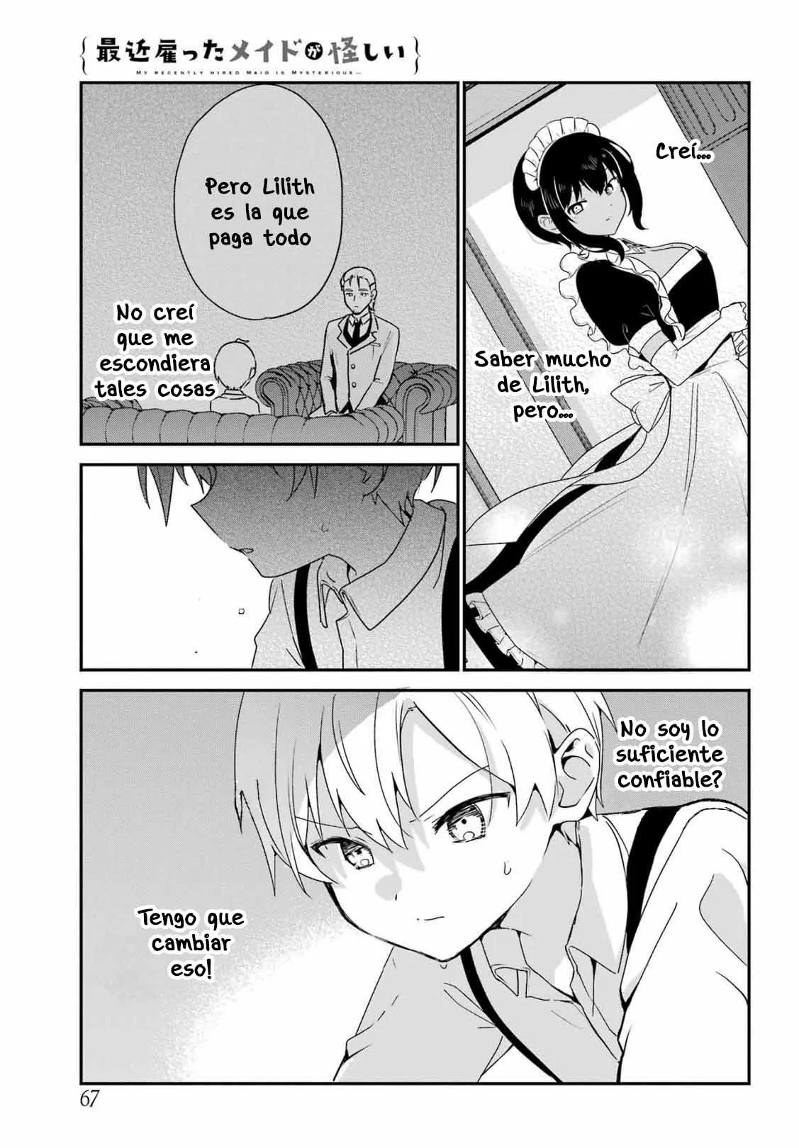 Saikin Yatotta Maid ga Ayashii Capítulo 36 en Línea - página 1