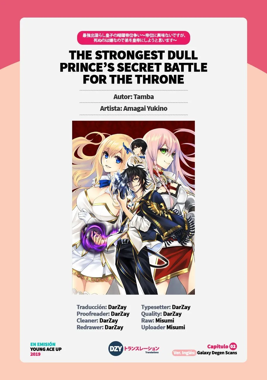 Saikyou Degarashi Ouji no An’yaku Teii Arasoi Munou wo Enjiru SS Rank Ouji wa Koui Keishou-sen wo Kage kara Shihai Suru Capítulo 2 en Línea - página 1