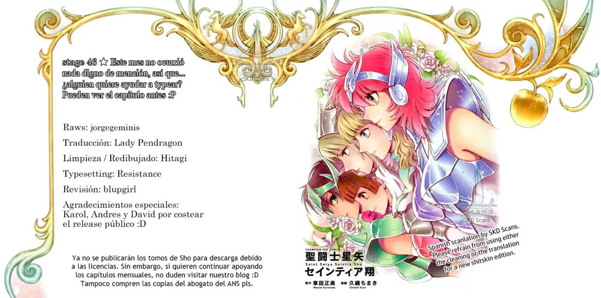 Saint Seiya Saintia Sho Capítulo 46 en Línea - página 1