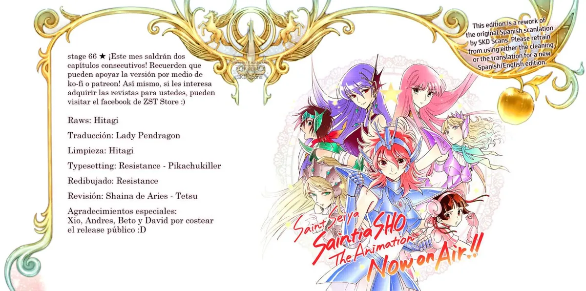 Saint Seiya Saintia Sho Capítulo 66 en Línea - página 1